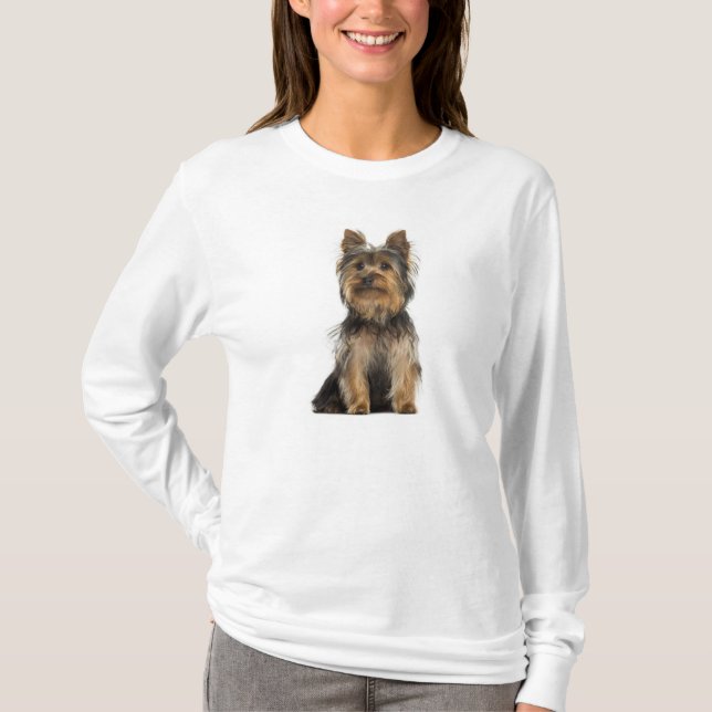 La camiseta de Yorkshire Terrier Puppy Dog Twrt (Anverso)