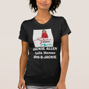 La camiseta del agente inmobiliario