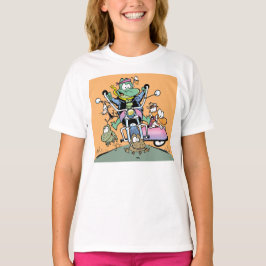 La camiseta del amante de la moto del pantano