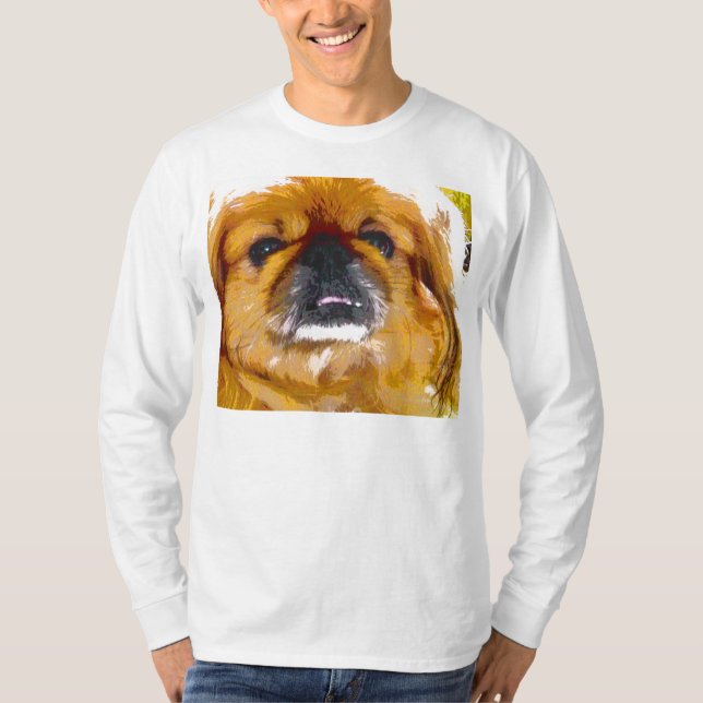 La camiseta del amante del perro de Pekingese (Anverso)