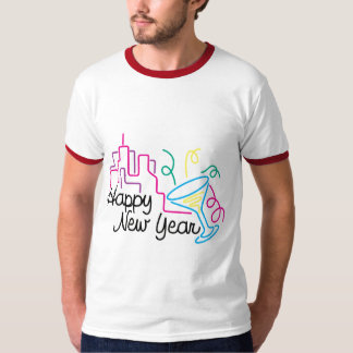 La camiseta del Año Nuevo de las camisetas de la