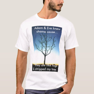 LA CAMISETA DEL ÁRBOL EN EL JARDÍN DE DIOS