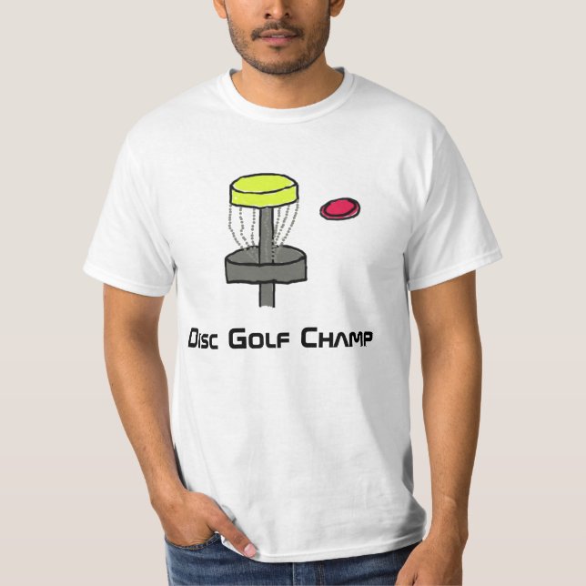 La camiseta del campeón del golf del disco (Anverso)