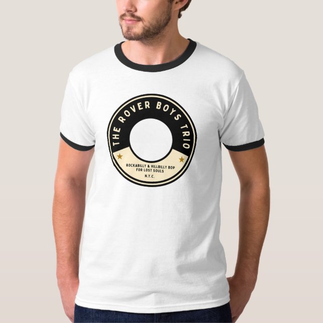 La camiseta del cantante de Rover Boys Trio Record (Anverso)
