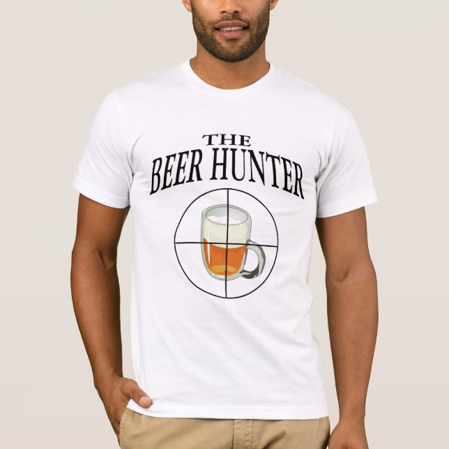 La camiseta del cazador de la cerveza (Anverso)