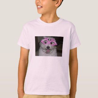 la camiseta del chica rosado con la imagen del