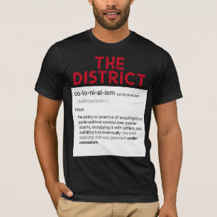 La camiseta del colonialismo