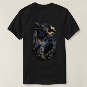 La Camiseta del Cuervo – Paranormal Gótico Oscuro