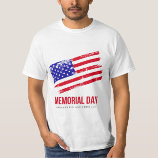 La camiseta del día de los caídos