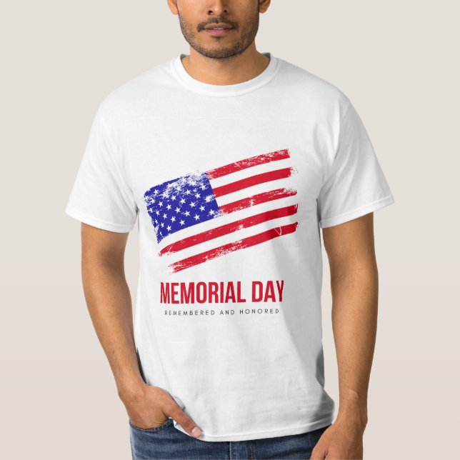 La camiseta del día de los caídos (Anverso)