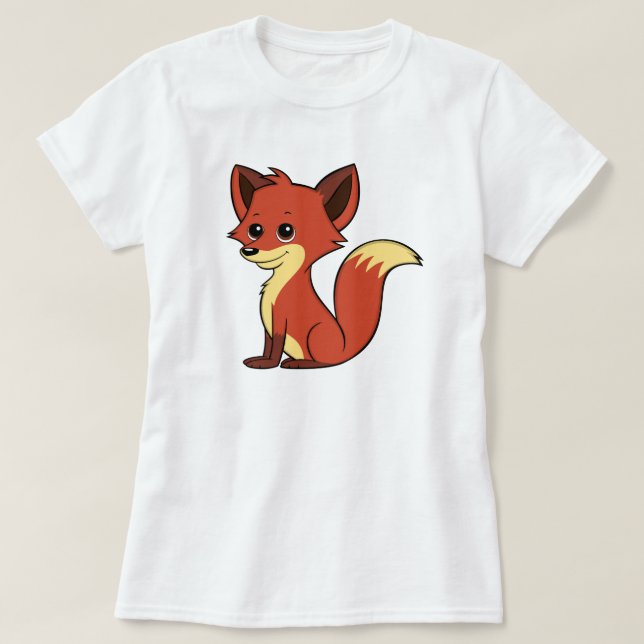 La camiseta del dibujo animado de las mujeres (Diseño del anverso)