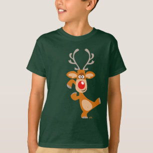 La camiseta del dibujo animado de los niños lindo