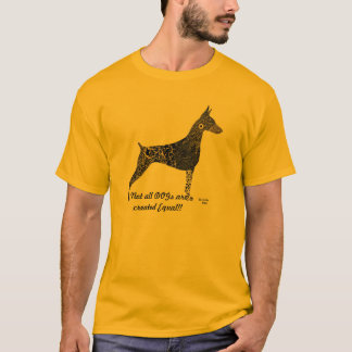 La camiseta del Doberman, no todos los perros es