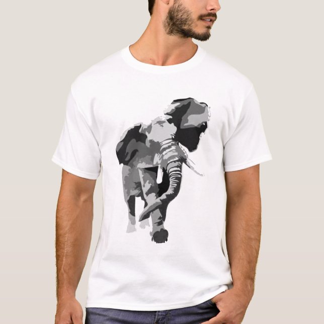 la camiseta del elefante (Anverso)