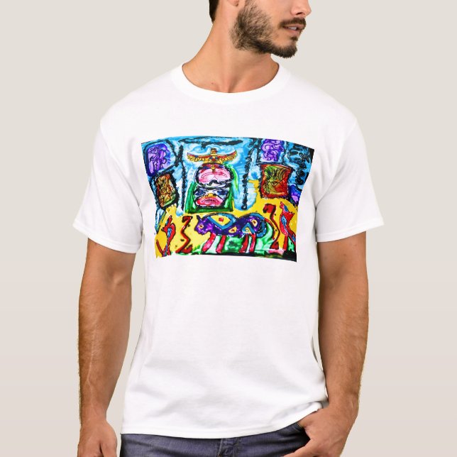 LA CAMISETA DEL HOMBRE DE PURPLE BUFFALO (Anverso)