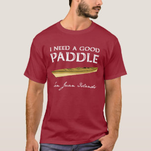 La camiseta del hombre del Paddler del kajak