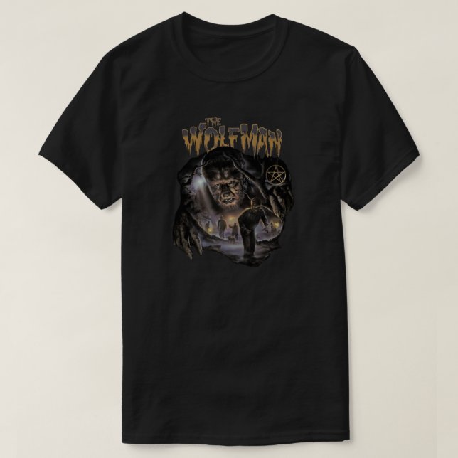 La camiseta del hombre lobo (Diseño del anverso)