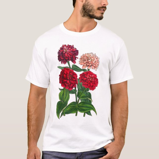 La camiseta del jardinero multicolor hermoso de (Anverso)