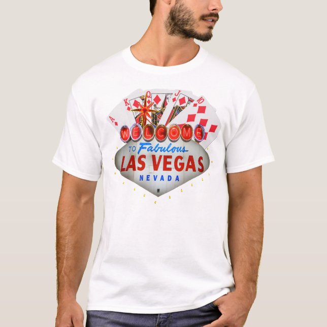 La camiseta del jugador de póker de Las Vegas (Anverso)