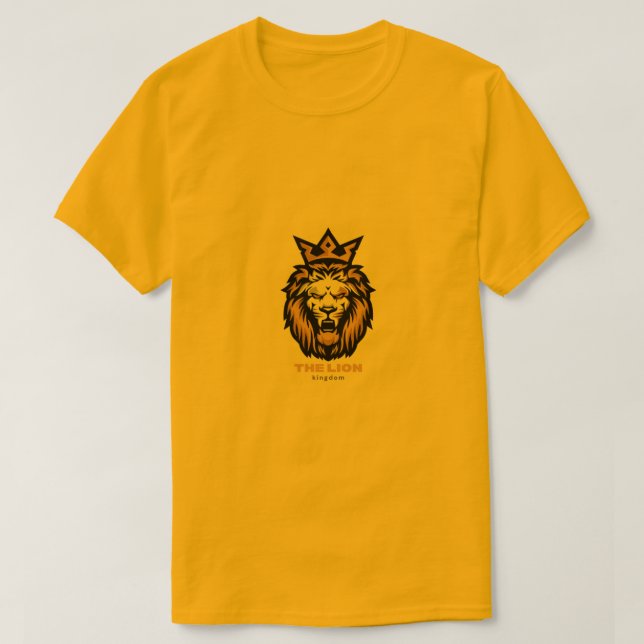 La camiseta del león (Diseño del anverso)