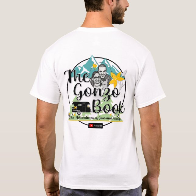 La camiseta del libro Gonzo (Reverso)