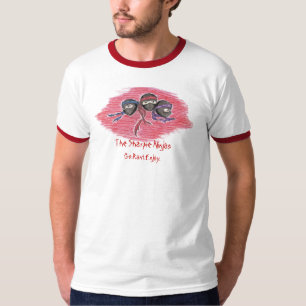 La camiseta del logotipo de Ninjas Go.Rant.Enjoy
