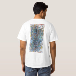 La camiseta del mago (impresa encendido detrás)