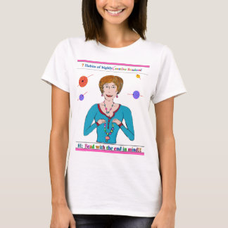 La camiseta del mandril de bordear