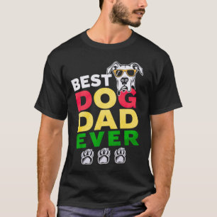 La camiseta del mejor padre del perro de todos los