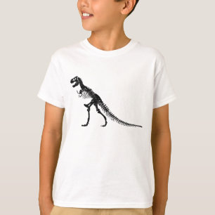 La camiseta del muchacho de Rex del Tyrannosaurus