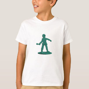 La camiseta del muchacho del soldado de juguetes
