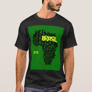 LA CAMISETA DEL MUNDIAL DEL BRASIL DE LOS HOMBRES