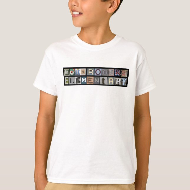 La camiseta del niño blanco de Juan Rogers (Anverso)