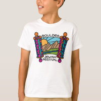 La camiseta del niño clásico del logotipo del