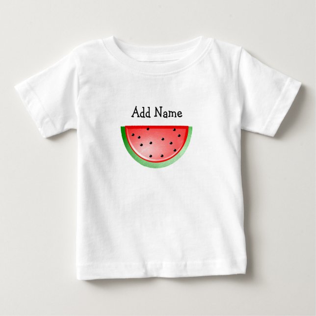 La camiseta del niño conocido personalizado de la (Anverso)