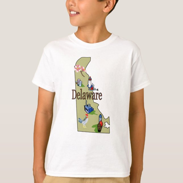 La camiseta del niño de Delaware (Anverso)