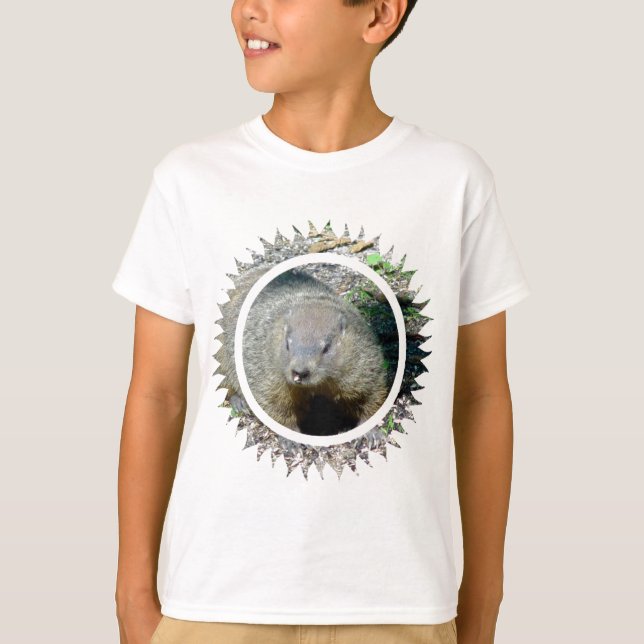 La camiseta del niño de Groundhog (Anverso)