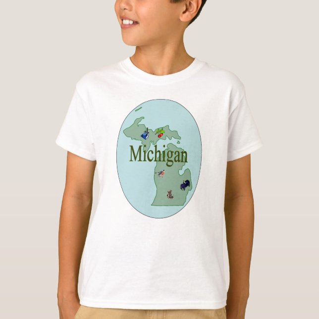 La camiseta del niño de Michigan (Anverso)