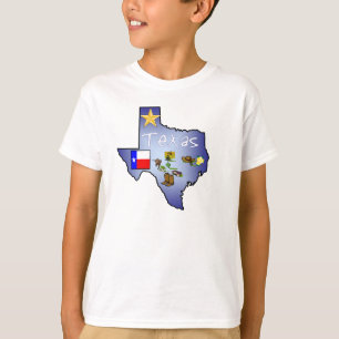 La camiseta del niño de Tejas