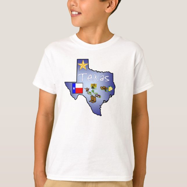 La camiseta del niño de Tejas (Anverso)