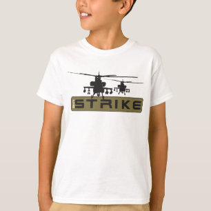 La camiseta del niño del ataque aéreo