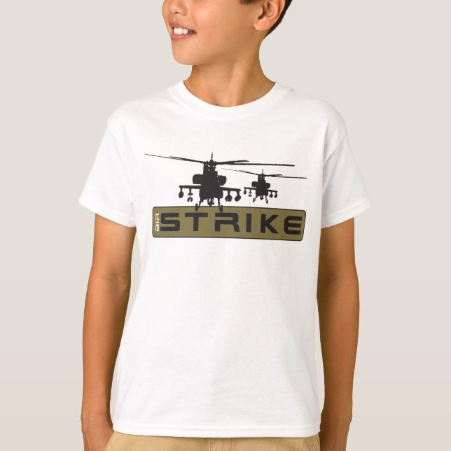 La camiseta del niño del ataque aéreo (Anverso)