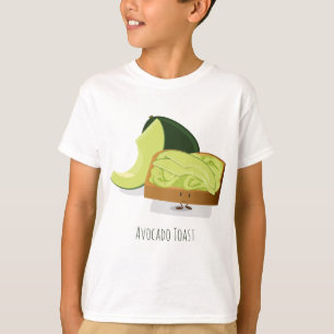 La camiseta del niño del dibujo animado el   de la