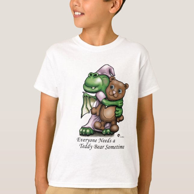 La camiseta del niño del dragón (Anverso)