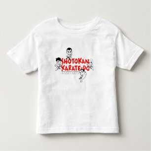 LA CAMISETA DEL NIÑO DEL EQUIPO SHOTOKAN