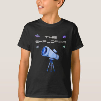 La camiseta del niño del Explorador