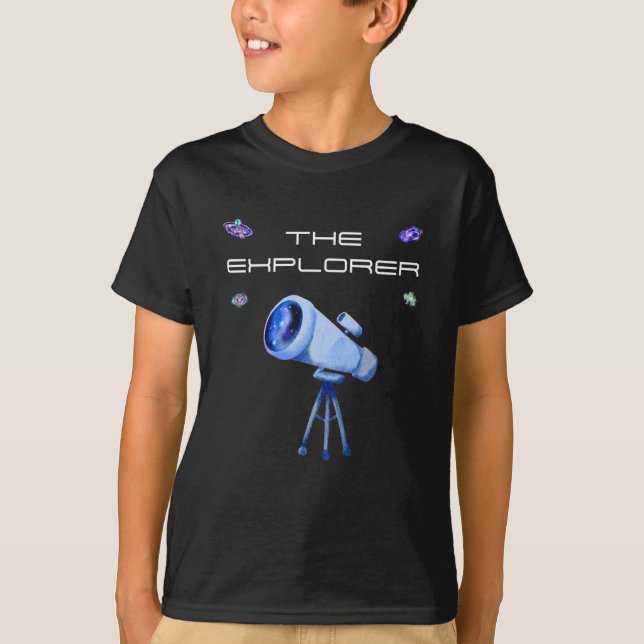 La camiseta del niño del Explorador (Anverso)