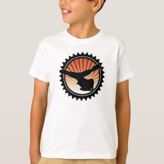 La camiseta del niño del molino de viento de BBOY