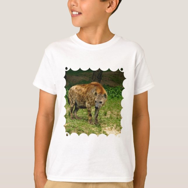La camiseta del niño del vagabundeo del Hyena (Anverso)