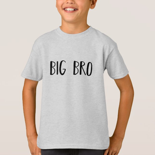 La camiseta del niño grande de Bro (Anverso)